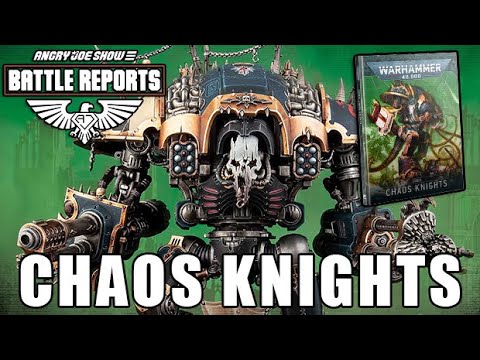 Hobby: NEW Chaos Knights vs World Eaters | Warhammer 40k Battle Report