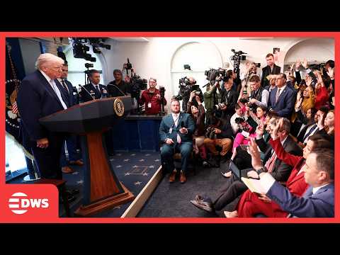 FULL Q&A: U.S. Trump Explodes Over Iran, Threatens “Stone Age” Strikes & Clashes With Press | AC1E