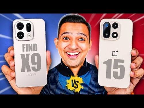 OPPO Find X9 vs OnePlus 15 – Camera King or Performance Beast? 🔥
