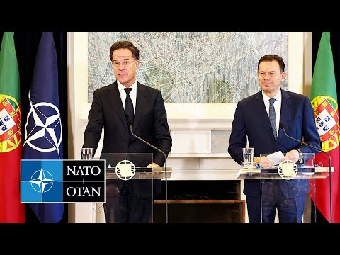 NATO Secretary General with the Prime Minister of Portugal 🇵🇹 LuÃs Montenegro, 27 JAN 2025
