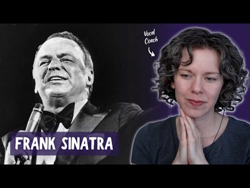 Honoring Ol' Blue Eyes - Vocal Analysis of Frank Sinatra singing "My Way" LIVE in 1974