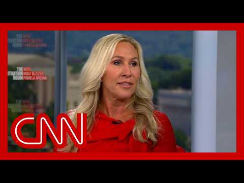 Marjorie Taylor Greene blames Republican leaders for government shutdown