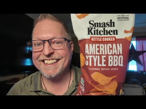 Smash Kitchen American Style BBQ Kettle Cooked Potato Chips