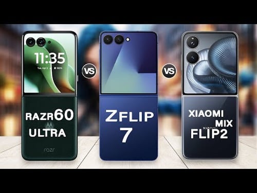 Samsung Galaxy Z Flip 7 Vs Xiaomi Mix Flip 2 Vs Motorola Razr 60 Ultra Specs Review