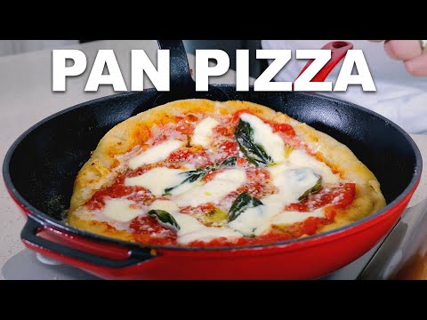 How to Make PAN PIZZA Without Oven Like an Italian