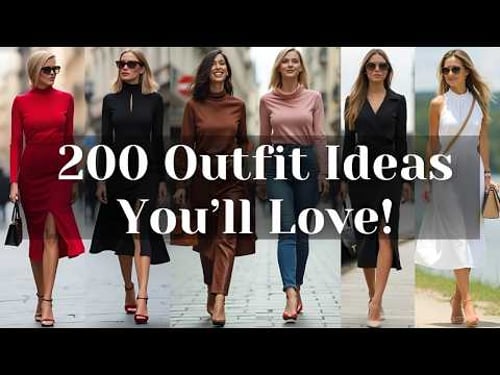 200 Chic Outfits for 2025 That Combine Elegance with Everyday Ease.