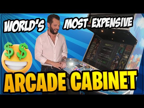 World's Most eXpensive Arcade Cabinet - It even has a built-in beer cooler πΊπΉπ