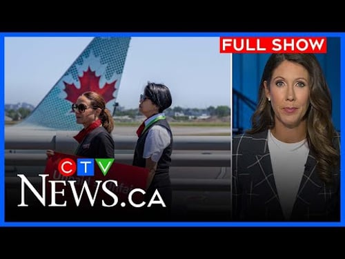 Passengers anxious as potential Air Canada strike looms | CTV National News at 11 for August 13 2025