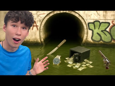 I Found a Dangerous Sewer Full of Stolen Items!