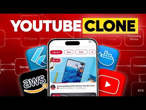 Build a Video Streaming App like YouTube | AWS, FastAPI, Docker, Redis, Flutter | System Design