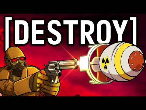 Fallout New Vegas but EVERYTHING Fires Nukes