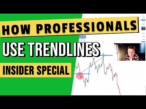 How Professional Traders use TRENDLINE Trading Strategies