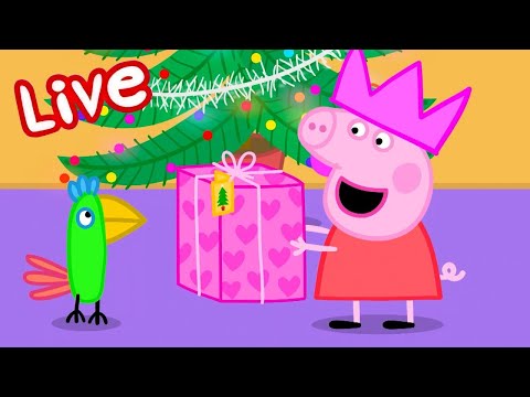 ๐ด Peppa Pig CHRISTMAS 2025 LIVE! ๐ Winter Fun! Full Episodes โ๏ธ Kids Cartoons ๐ด