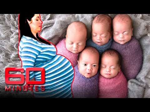 Surprised by Five: Naturally conceived quintuplets! | 60 Minutes Australia