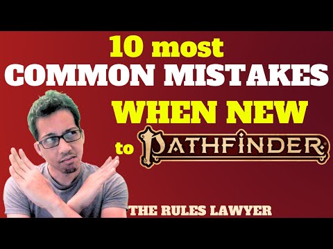 Top 10 most common mistakes D&D players make learning Pathfinder 2e (Part 2 of my "teach" of PF2!)