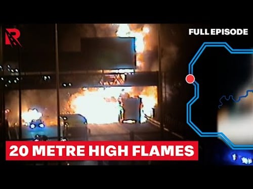 MASSIVE Crane Fire Engulfs M40 | Britain's Busiest Motorway | Full Episode