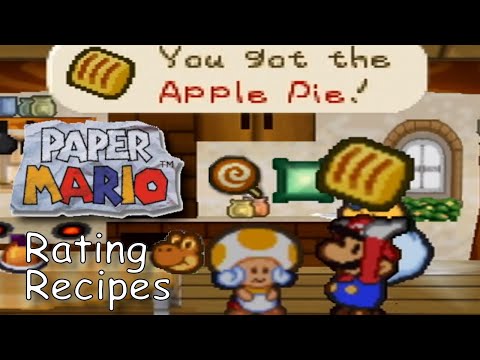 Paper Mario – Rating all of Tayce T.'s Recipes