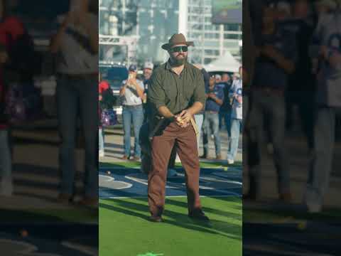 We tried to break THREE World Records in ONE hour with Jason Kelce 🏈🌭😂 @NFL