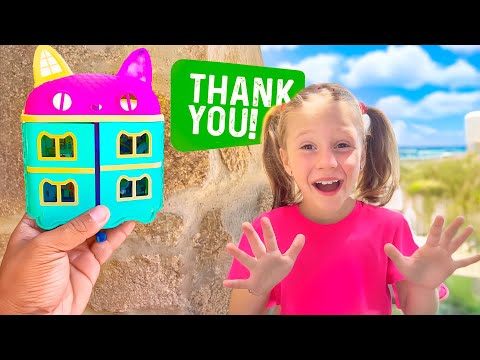 Nastya learns to ask politely and say please