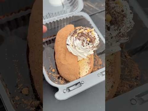 Idaho’s famous ice cream potato?? #icecream #potato