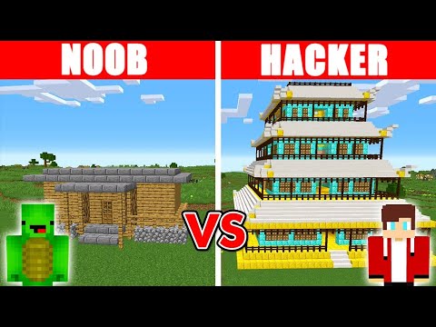 NOOB vs HACKER: Ich habe GECHEATED in einer Bau Challenge