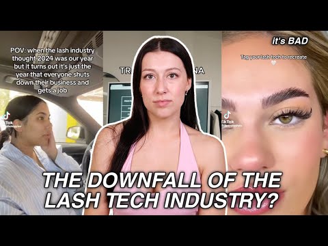 The DOWNFALL of The Lash Tech Industry? The real problems