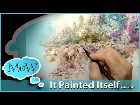 It's Back! Spontaneous Landscape Painting BUT With 3 Never Before Used Colors!