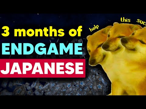 3 Months of Learning Endgame Japanese