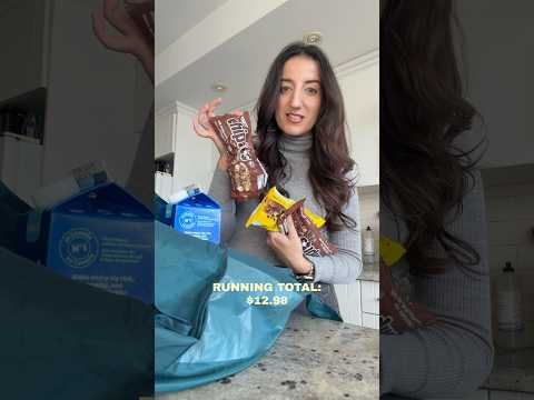 THIS is $65 worth of GROCERIES in CANADA 🇨🇦 👀 is it more or less than you’d think? #groceryhaul