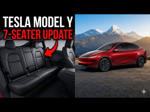 Tesla Updated The Model Y With A 7 Seat Option!