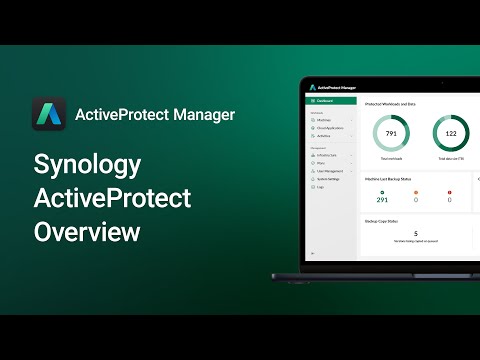 ActiveProtect Overview: Secure Your Data | Synology
