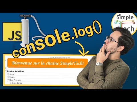 Javascript: les mΓ©thodes de console (log, trace, table, β¦)
