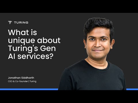 Why do customers choose Turing's Gen AI services?