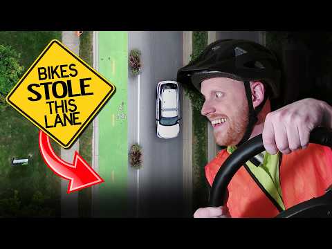 Drivers Were HAPPIER After Bikes Stole Their Lane