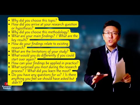 Real Defense Questions Professors Ask -- and How to Answer Them!