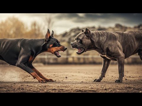 Ultimate Showdown: Doberman Pinscher vs Cane Corso
