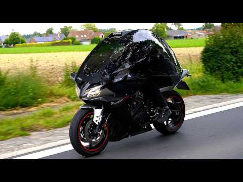 I Built a Rain Roof for My Motorcycle - Stay Dry in Any Weather! 🏍️💧
