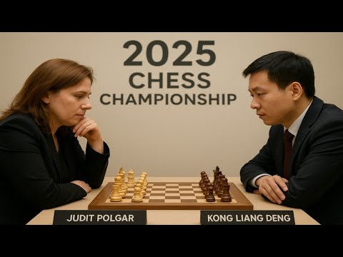 Judit Polgar vs Kong Liang Deng • It (Open) Kona USA 1998 | Brilliant Endgame