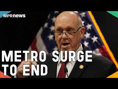 Border czar Tom Homan: Immigration enforcement surge in Minnesota coming to an end