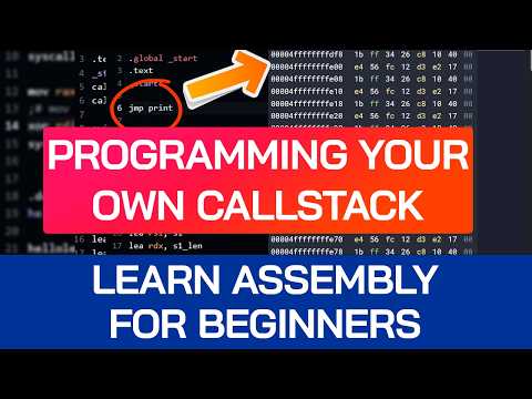 Why is the CALLSTACK so Important? Assembly Tutorial for Beginners | x86-64 Architecture Programming