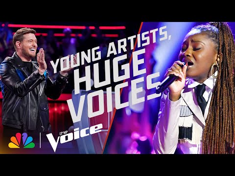Show-Stopping Performances from Season 27's Youngest Artists | The Voice | NBC