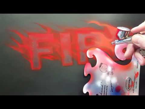 The Airbrush Academy Guide to Airbrushing Fire with Graphics