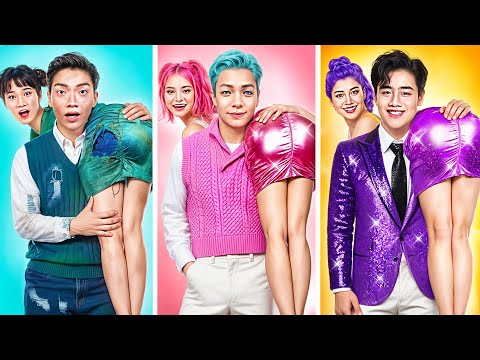 Rich vs Poor vs Giga Rich Couple | Who is The Best Couple in School?