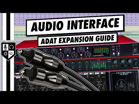 3 Ways To Use ADAT To Expand Your Audio Interface | ADAT Explained