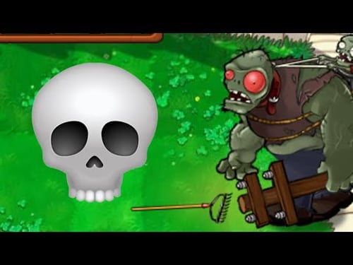 Plants vs Zombies but Every Zombie is a Giga-Gargantuar