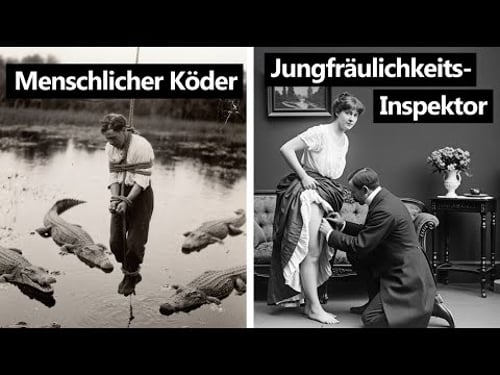 Verstörende Berufe, die es im 19. Jahrhundert wirklich gab