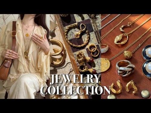 【 Jewelry Collection 】お気に入りのアクセサリー紹介✨ヴィンテージ &人気の海外ブランド | AGAPÉE,Sézane, Polène, idyl