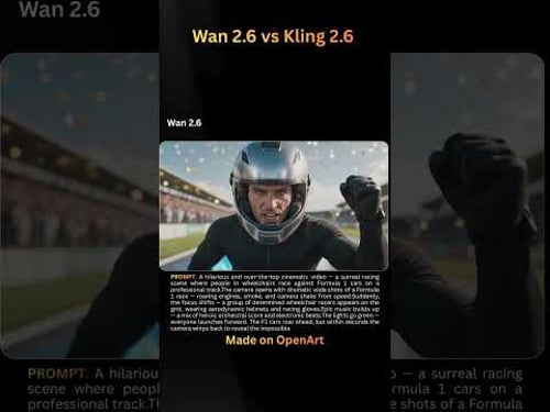 Wan 2.6 vs Kling 2.6: πTry Unlimited Wan 2.6π