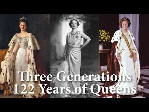 3 Queens of The Netherlands: Wilhelmina, Juliana & Beatrix