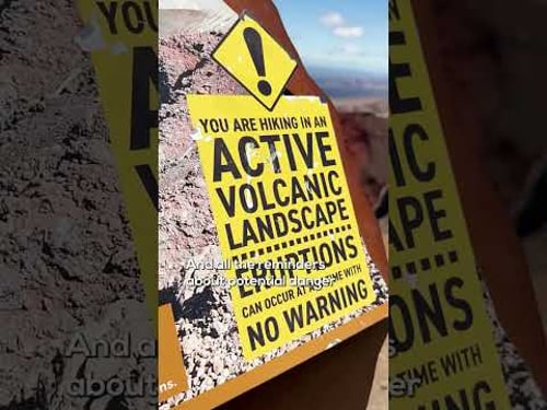 Climbing a volcano in New Zealand ππ (day #2,543)